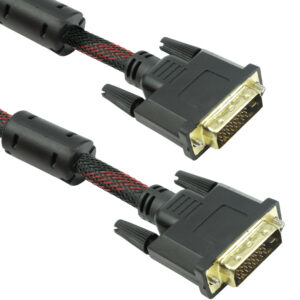Кабел DeTech DVI-DVI, 20m, 24+1,С ферит - 18245