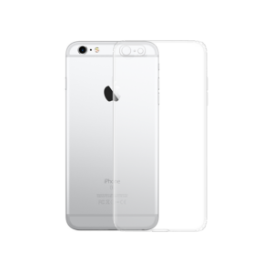 Силиконов гръб , За Apple iPhone 6 Plus, Прозрачен - 51607