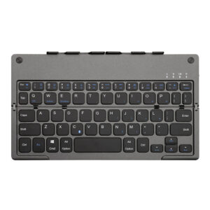 Клавиатура B048, Сгъваема, Bluetooth, Черен - 6175