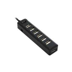 USB хъб , USB 2.0, 7 Порта, Черен - 12057