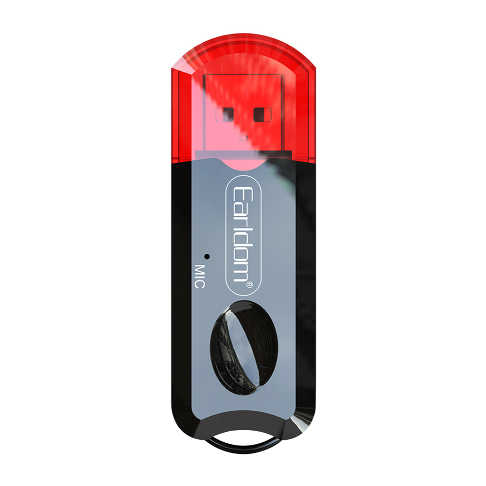 Bluetooth аудио приемник Earldom ET-M24, USB, Черен – 14969 - Image 2