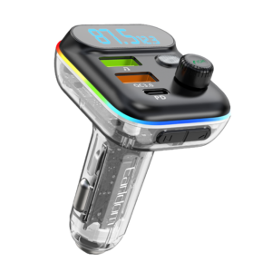 FM Трансмитер Earldom ET-M80, Bluetooth, Micro SD, USB, Type-C, PD, QC, Черен - 17774