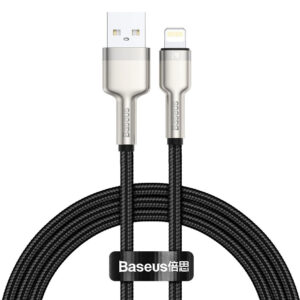 Кабел за данни Baseus Cafule, Lightning, 1.0m, Черен - 40473