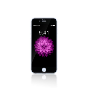 Стъклен протектор за целия дисплей 5D ,  0.15mm, за iPhone 6/6S, Черен - 52435