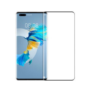 Стъклен протектор , За Huawei Mate 40, 3D, 0.3mm, Черен - 52664