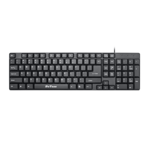 Клавиатура DeTech DE6081, USB, Черен - 6081