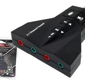 Звукова карта USB, , 7.1 ch.-17014