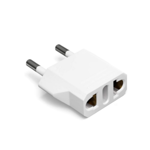Преходник  , US kъм EU, 220V, 5 броя, High Quality, Бял - 17710