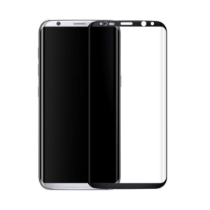 Стъклен протектор, , За Samsung Galaxy S8 Plus, Full glue, 0.3mm, Черен - 52428