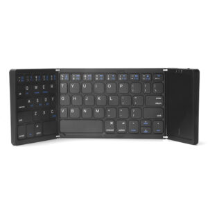 Клавиатура  B089T, Тъчпад, Сгъваема, Bluetooth, Черен - 6171