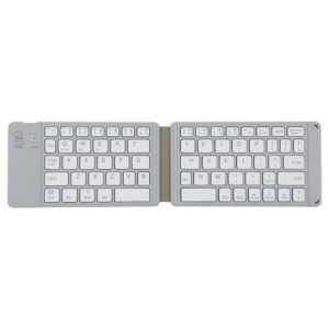 Клавиатура  K018, Сгъваема, Bluetooth, Бял - 6180