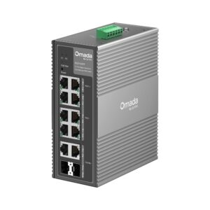 10-портов гигабитов индустриален лесно управляем комутатор TP-Link Omada IES210GPP с 6 PoE+ порта и 2 PoE++ порта