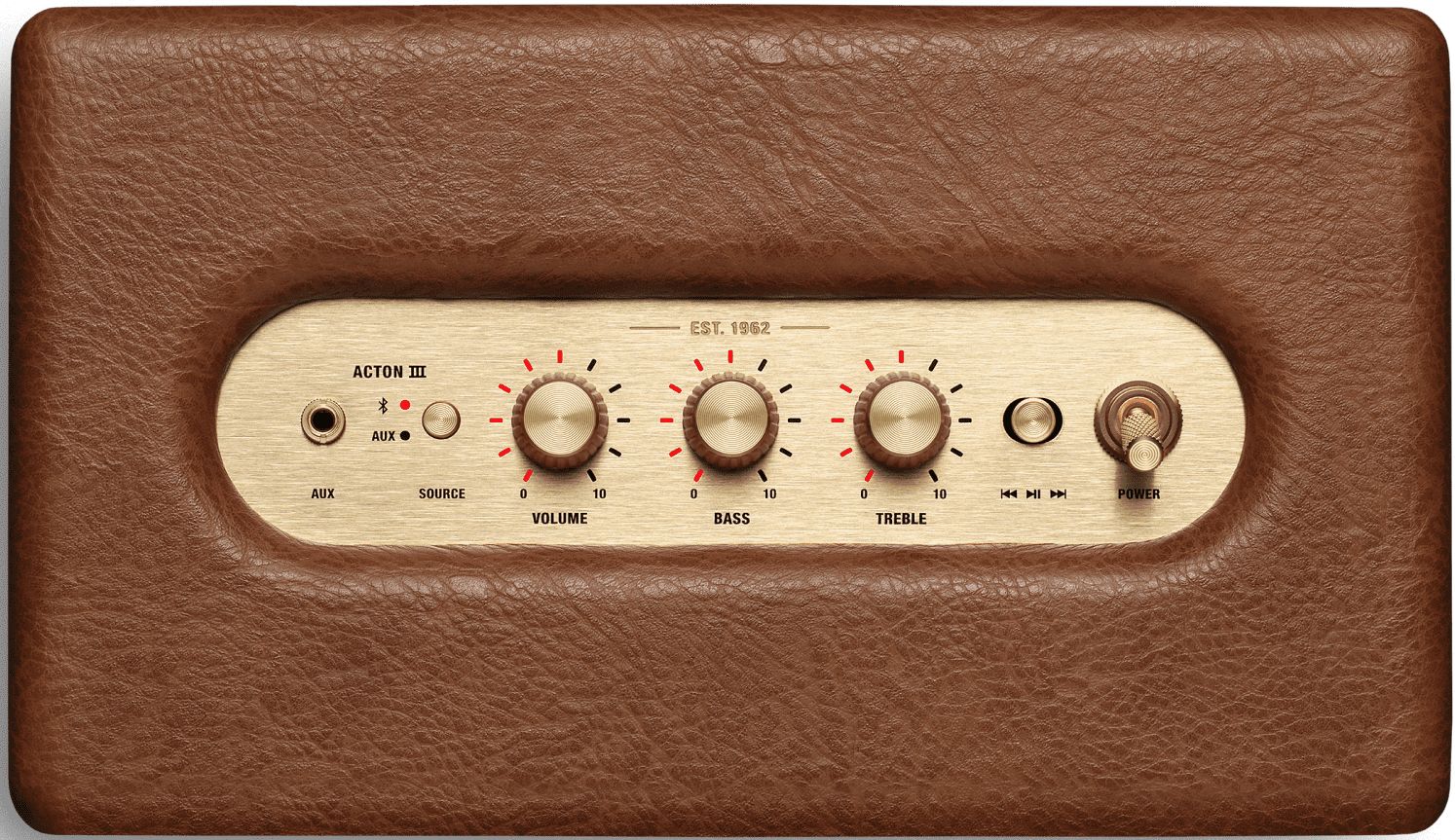 Преносима аудио система Marshall Acton III Brown 1006075 - кафяв - Image 5