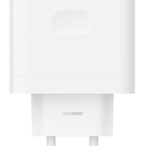 Захранващ адаптер OPPO SuperVooc 45W - бял