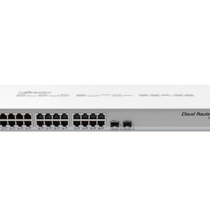 Комутатор MikroTik Cloud Router Switch CRS326-24G-2S+RM Dual Boot