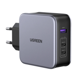 Зарядно устройство Ugreen NEXODE CD289 90549, 220V, 2xUSB-C, 1xUSB A, GaN, 140W