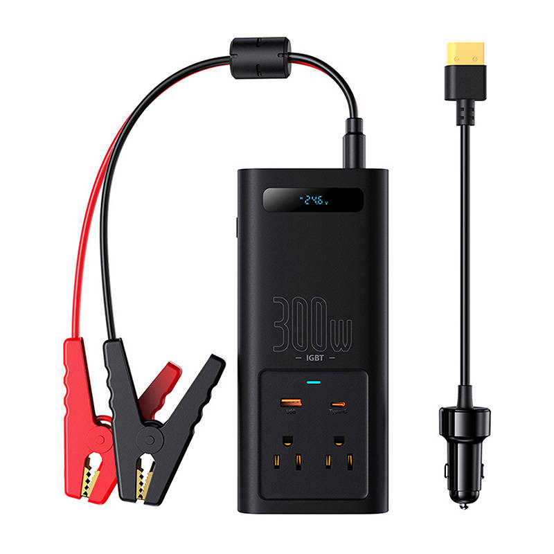 Baseus IGBT захранващ инвертор 300W (24V CN/EU ) C00337600111-00 - черен