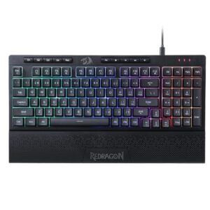 Геймърска клавиатура Redragon Shiva K515-RGB с RGB подсветка - черна