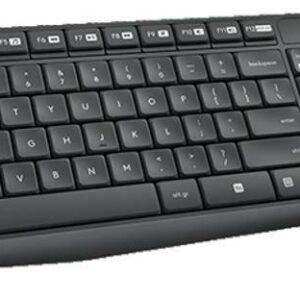 Безжични клавиатура и мишка Logitech MK235 920-007931 с БДС