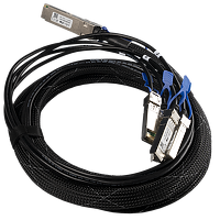 100G direct attach QSFP28 кабел към 4x SFP28 XQ+BC0003-XS+
