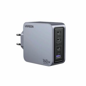 Зарядно устройство Ugreen X763 25877 - 220V 3xUSB-C,1xUSB A, GaN,160W, NEXODE PRO