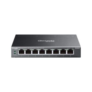 8-портов гигабитов лесно управляем комутатор TP-Link Omada ES208GP с 8 PoE+ порта