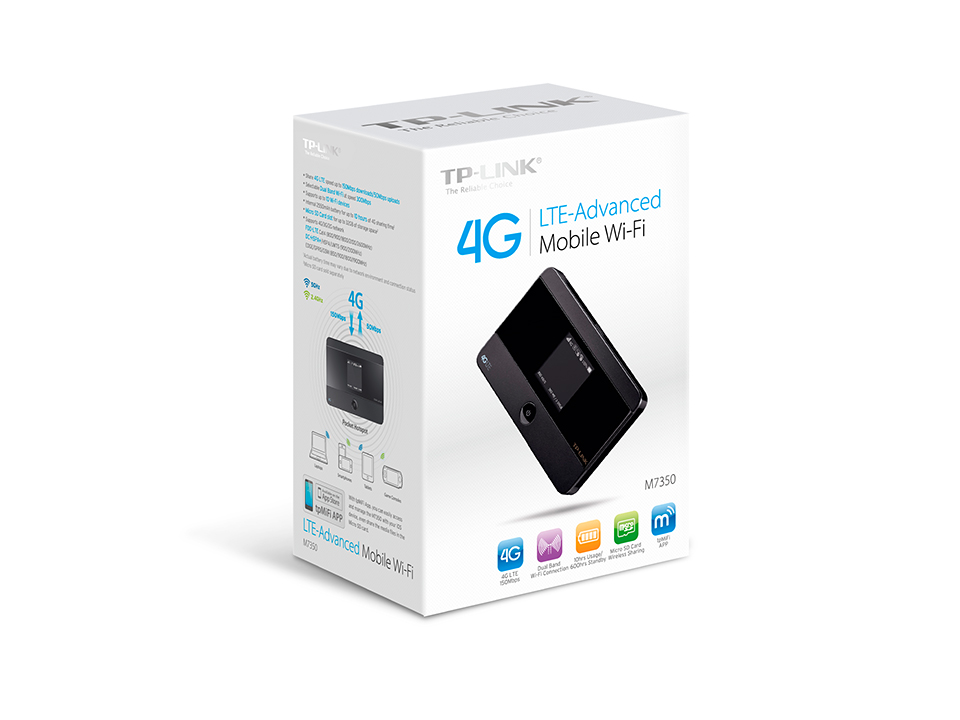 Двубандов 3G/4G LTE рутер TP-Link M7350 - Image 4