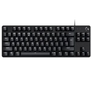 Кабелна механична игрална клавиатура с тактилни превключватели Logitech G413 TKL SE 920-010446 - черна