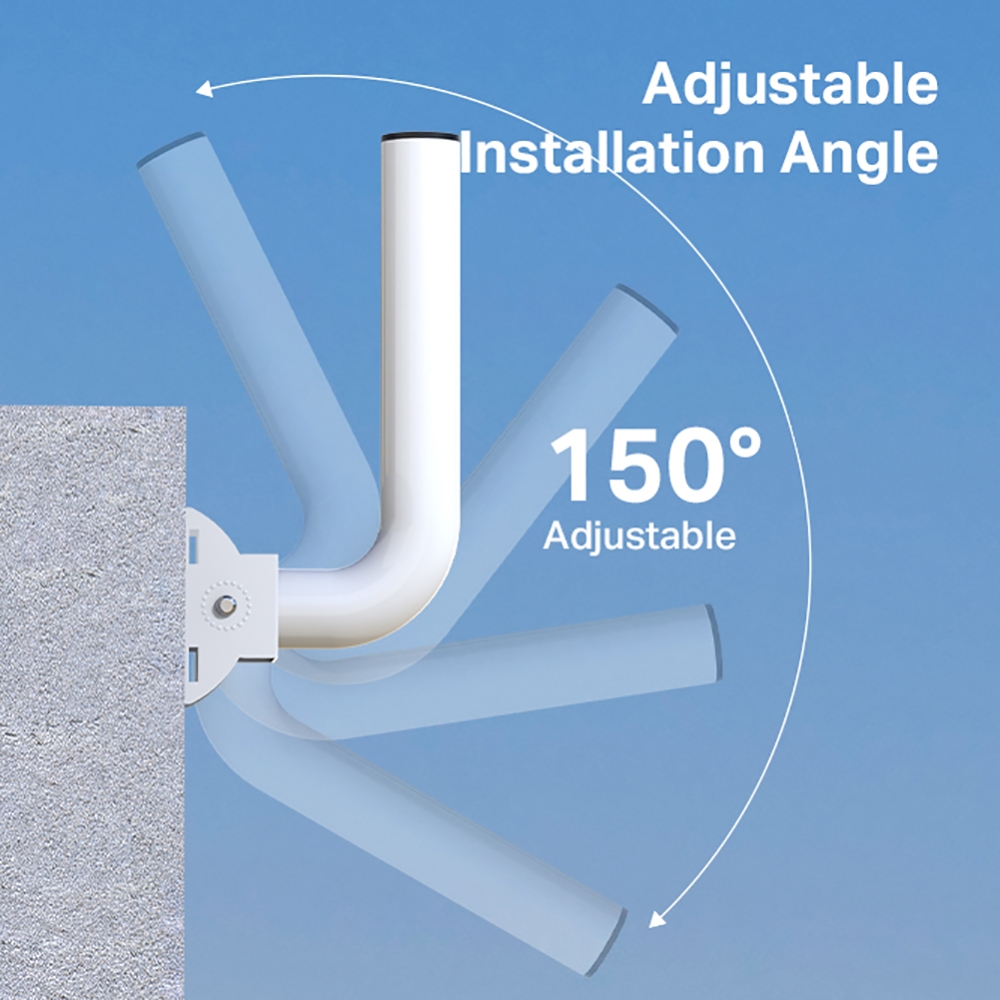 Комплект за монтаж на стълб/стена за външна точка за достъп TP-Link TL-APM200 - Image 4