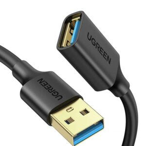 Удължителен кабел UGREEN 90722 USB 3.0 (5 метра) USB A мъжки към USB A женски удължител