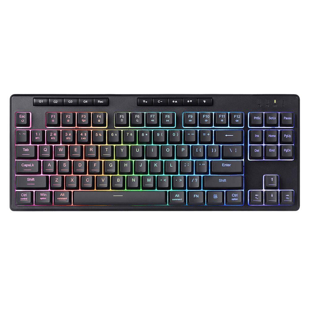 Геймърска клавиатура Redragon Shiva TKL K516-RGB с RGB осветление - черна - Image 2