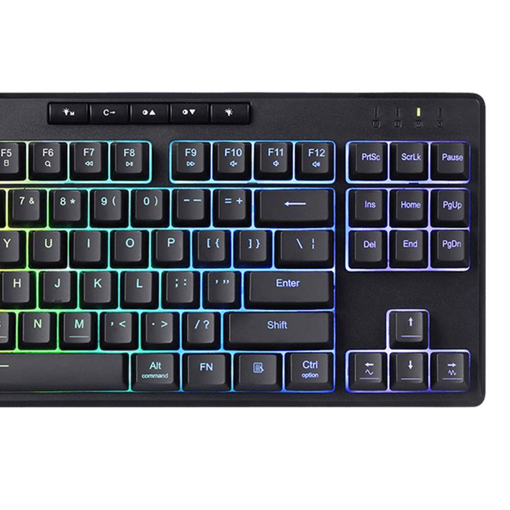 Геймърска клавиатура Redragon Shiva TKL K516-RGB с RGB осветление - черна - Image 4