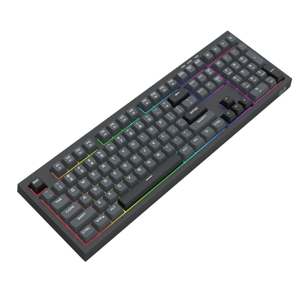 Геймърска клавиатура Redragon Crux K518-RGB-GB с RGB осветление - черна - Image 2