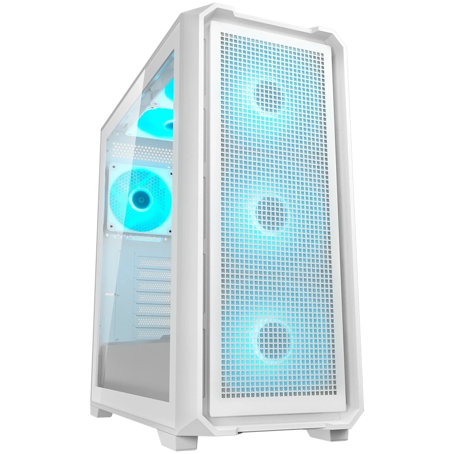 COUGAR MX600 Air PC Case, Mid Tower, White