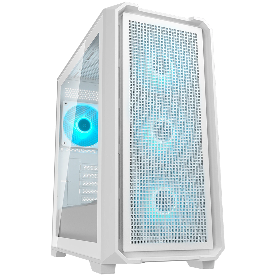 COUGAR MX600 Mini V2 PRO PC Case, Mini Tower, White