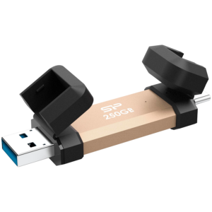 Silicon Power UC3S72 250GB, USB3.2 Gen2,DS72, Gold