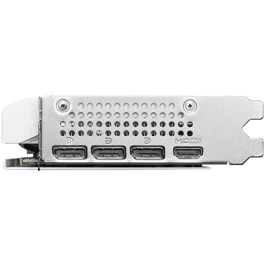 MSI Video Card NVIDIA GeForce RTX 5060 Ti 16G VENTUS 2X OC WHITE PLUS, 16GB GDDR7, 128-bit, 2602 MHz Boost, 4608 CUDA Cores, PCIe 5.0 (x8), 3x DP 2.1b, HDMI 2.1b, RAY TRACING, Dual Fan, 180W TDP, 8-pin PCIe Power, G-SYNC, 2-Slot, 3Y - Image 3