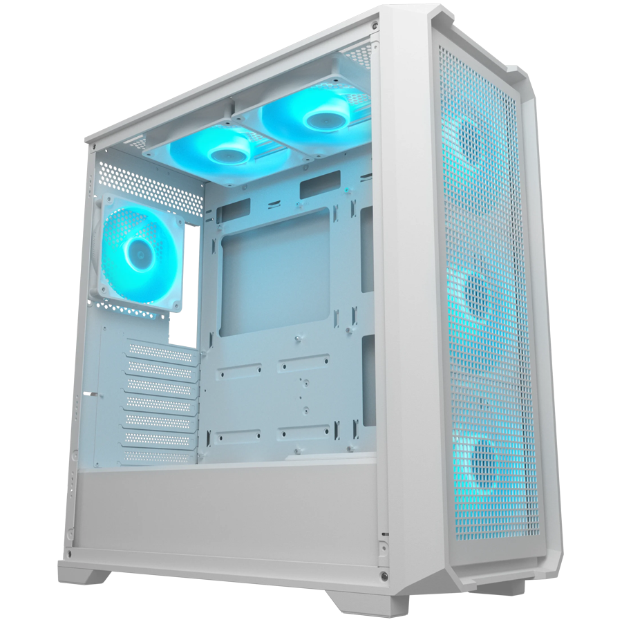 COUGAR MX600 Air Pro PC Case, Mid Tower, White - Image 4