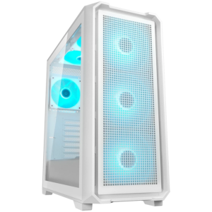COUGAR MX600 Air Pro PC Case, Mid Tower, White