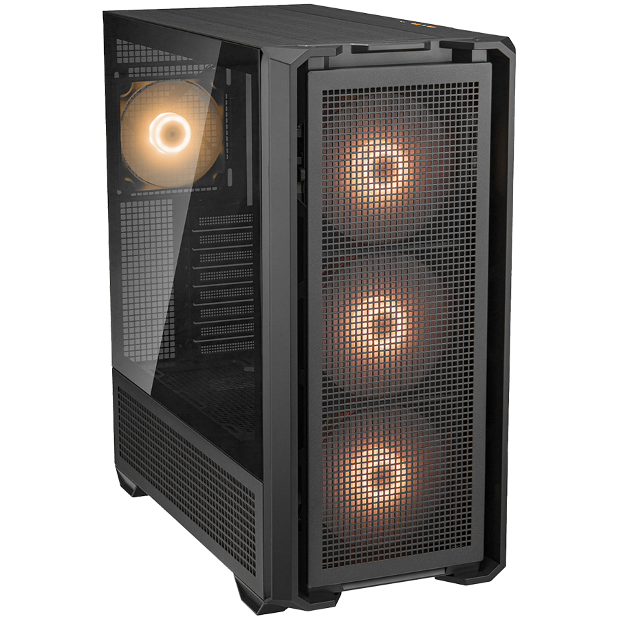 COUGAR MX600 PC Case, Mid Tower, Black - Image 2