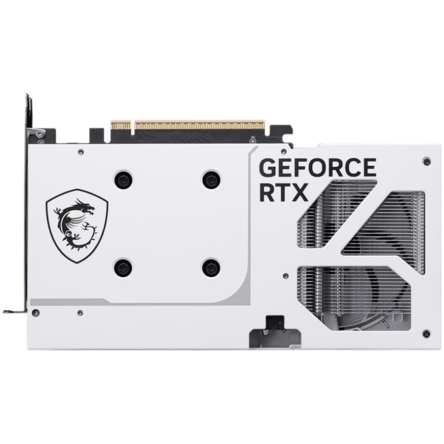 MSI Video Card NVIDIA GeForce RTX 5060 Ti 8G VENTUS 2X OC WHITE PLUS, 8GB GDDR7, 128-bit, 2617 MHz Boost, 4608 CUDA Cores, PCIe 5.0 (x8), 3x DP 2.1b, HDMI 2.1b, RAY TRACING, Dual Fan, 180W TDP, 8-pin PCIe Power, G-SYNC, 2-Slot, 3Y - Image 4