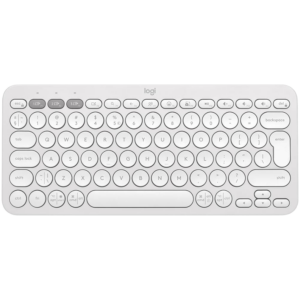 LOGITECH K380S Multi-Device Bluetooth Keyboard - TONAL WHITE - US INT'L