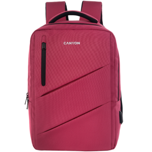CANYON backpack BPE-5 Urban USB 15.6'' Red