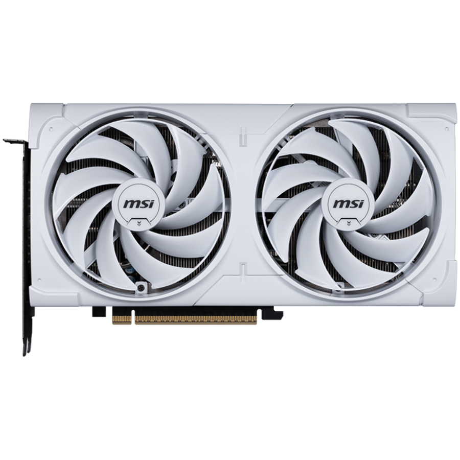 MSI Video Card Nvidia GeForce RTX 5070 12G VENTUS 2X OC WHITE, 12GB GDDR7, 192bit, Effective Memory Clock: 28000MHz, Boost: 2542 MHz, 6144 CUDA Cores, PCIe 5.0, 3x DP 2.1b, HDMI 2.1b, RAY TRACING, Dual Fan, 1x16pin, 650W Recommended PSU, 3Y - Image 2