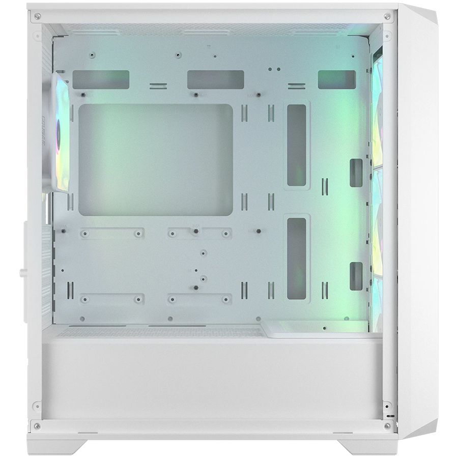 COUGAR MX600 Mini V2 RGB PC Case, Mini Tower, White - Image 3