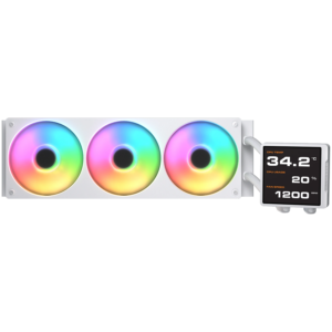 COUGAR Poseidon Vistek Pro ARGB 360 AiO Liquid Watercooling - White