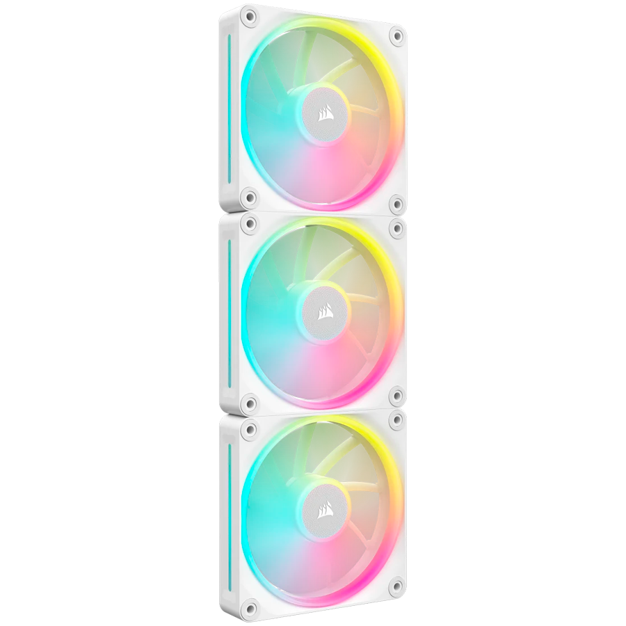 CORSAIR iCUE LINK LX120 RGB White, 120mm RGB Fan, Triple Fan Kit