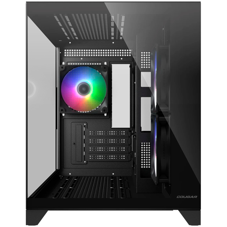 COUGAR FV150 Mini RGB PC Case, Mid tower, Black - Image 3