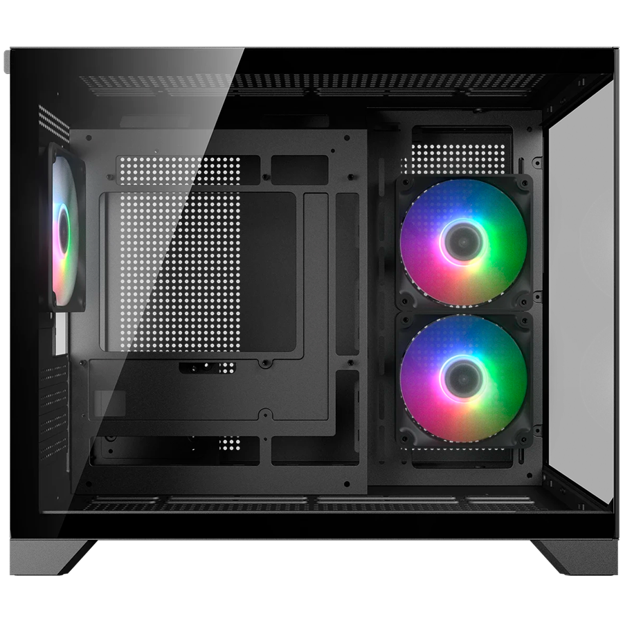 COUGAR FV150 Mini RGB PC Case, Mid tower, Black - Image 4