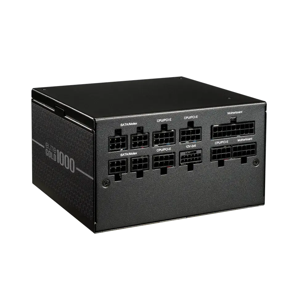 Захранващ блок Cooler Master Elite Gold 1000W ATX 3.1 - Image 2
